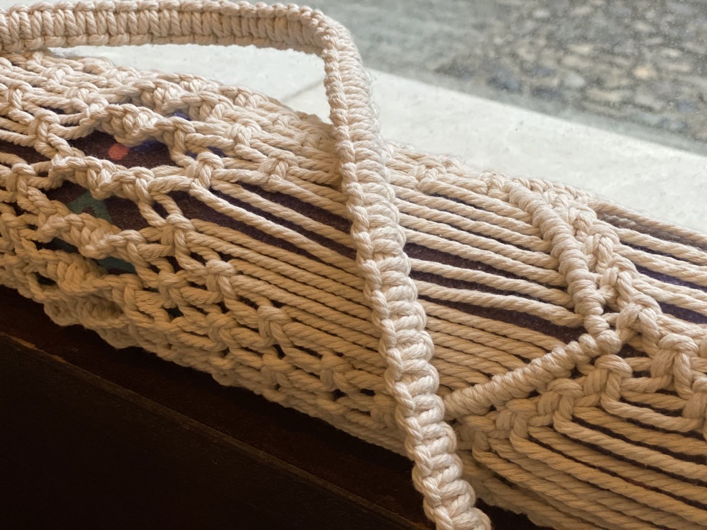Macrame Yoga Mat Strap