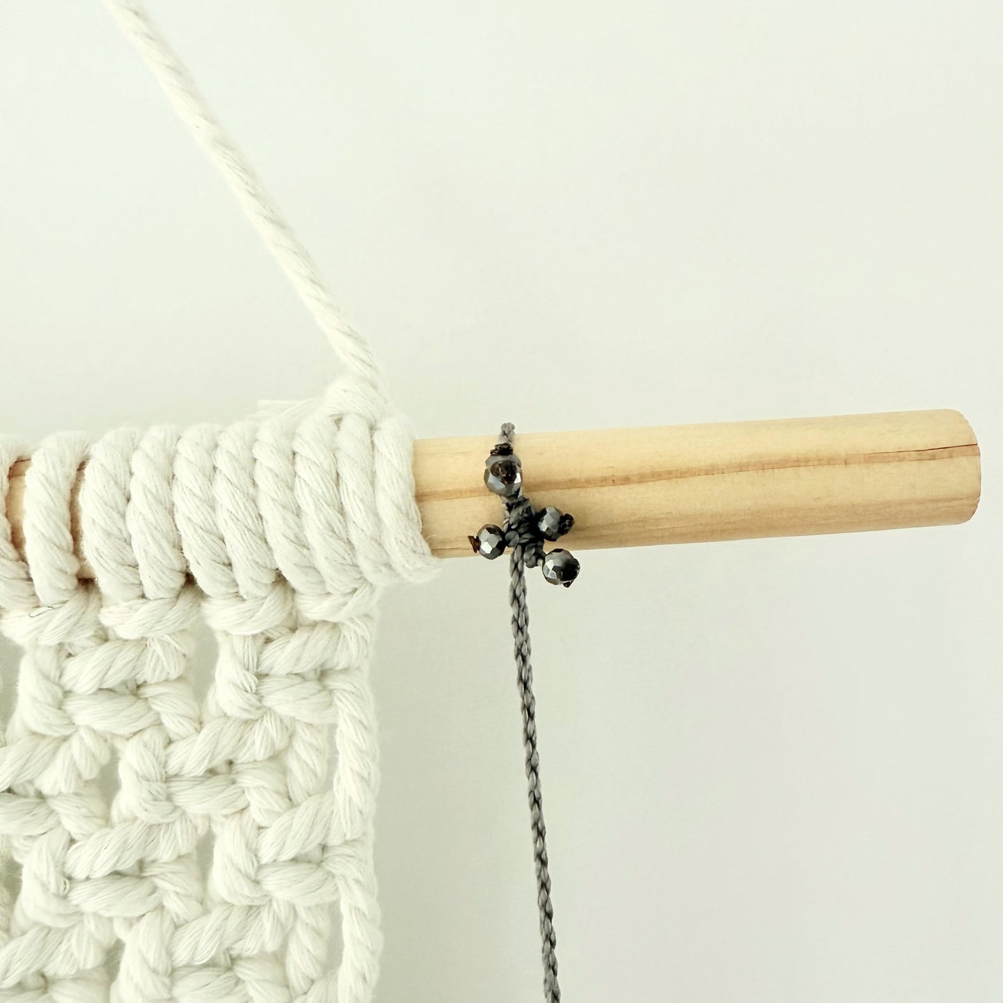 Macrame Jewelry Holder – Boho Wall Decor & Storage for Jewelry