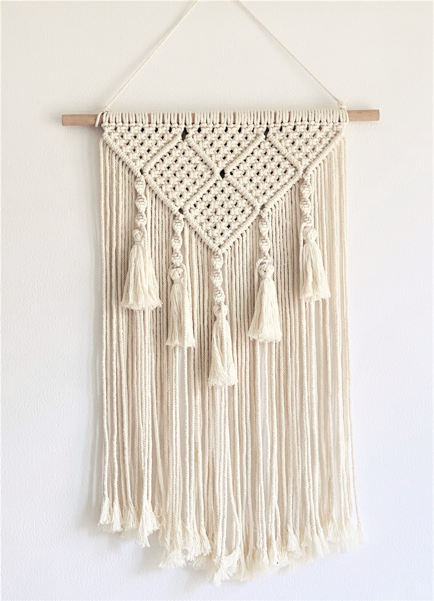 Boho Macrame Wall Hanging | Handmade Woven Tapestry