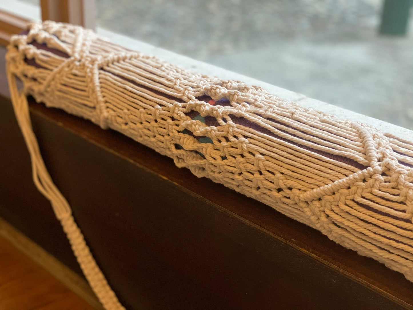 Macrame Yoga Mat Strap